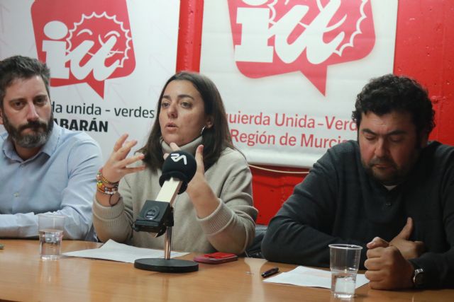 IU Abarán exige a López Miras una mayor financiación local y una mejora de los servicios públicos de titularidad regional en su municipio