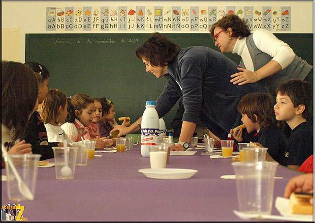 A tenor de lo visto en la primera jornada, todos los escolares han sacado muy buena nota en 'Desayuno Saludable'