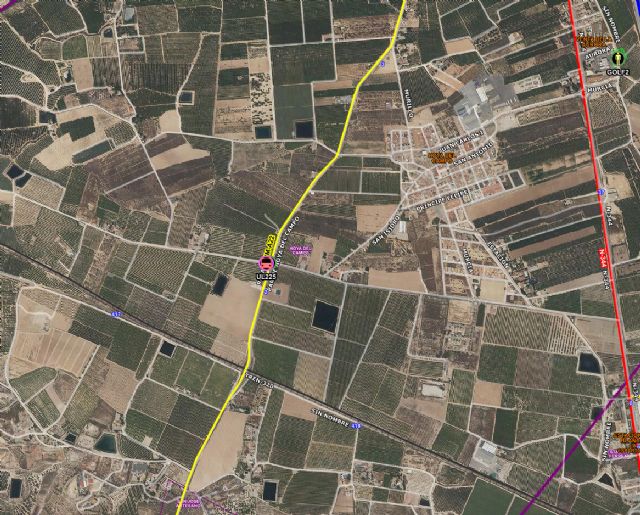 4 heridos en accidente de tráfico ocurrido en La Hoya del Campo (Abarán)