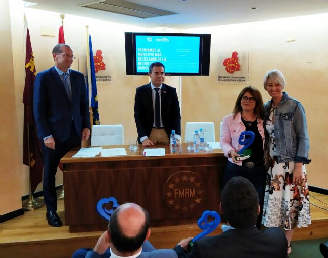 Abarán vuelve a ser el municipio con mayor tasa de reciclaje por segundo año consecutivo