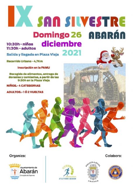 El domingo 26, Abarán vive su San Silvestre Solidaria