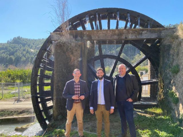 La Comunidad reafirma su compromiso para rehabilitar la Ruta de las Norias de Abarán