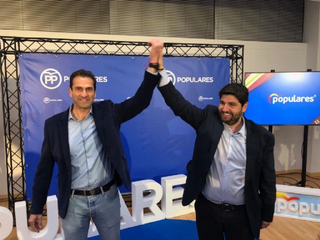 López Miras: 'El PP es el único partido útil para la agricultura regional, ejemplo de solidaridad hídrica y aprovechamiento de aguas depuradas'