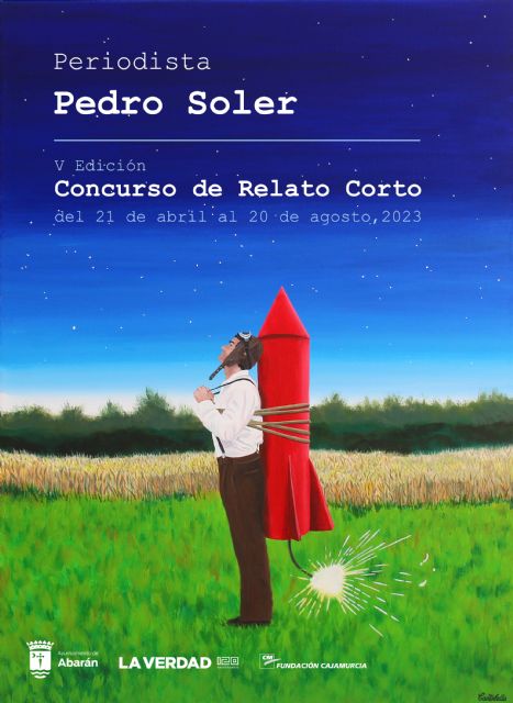Carmen Cantabella ilustra el cartel de la quinta edición del ´Concurso de Relato Corto Periodista Pedro Soler´