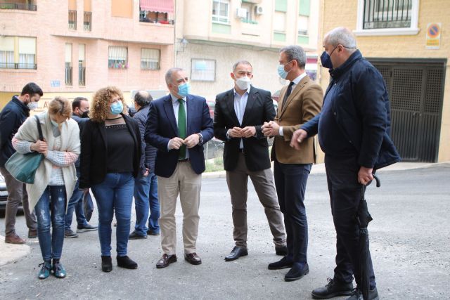 La Comunidad invierte 227.000 euros en la reparación de calles en Abarán