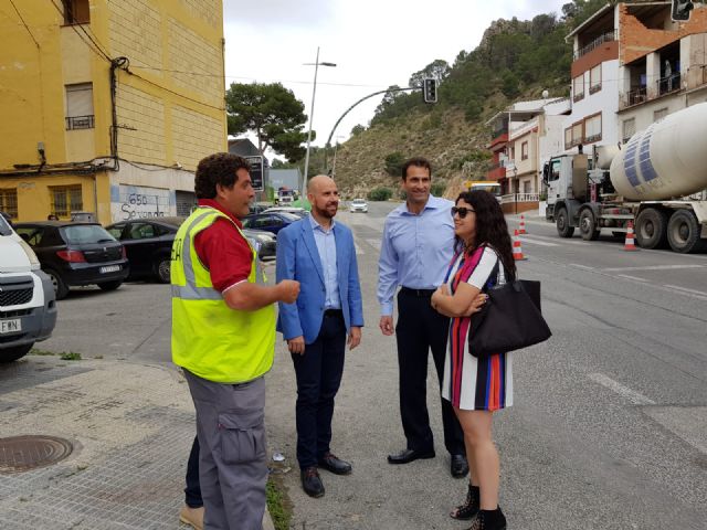 Más de 8.400 usuarios de vehículos al día verán incrementada las condiciones de seguridad en la principal vía de acceso al centro de Abarán