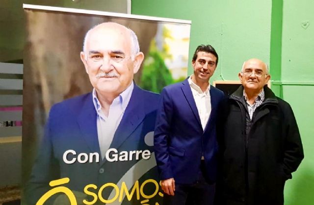 Garre: “Juan Miguel Molina, es la mejor opción para la alcaldía de Abarán”